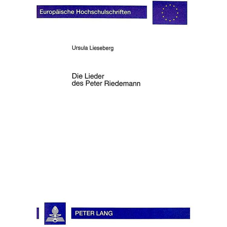 Die Lieder des Peter Riedemann