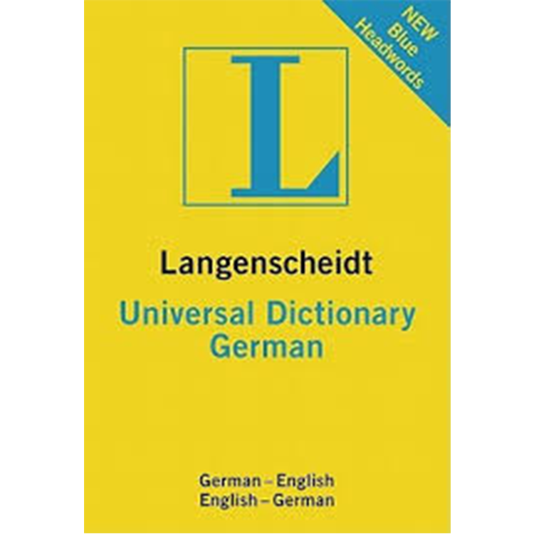 Langenscheidt Universal Dictionary English: German-English