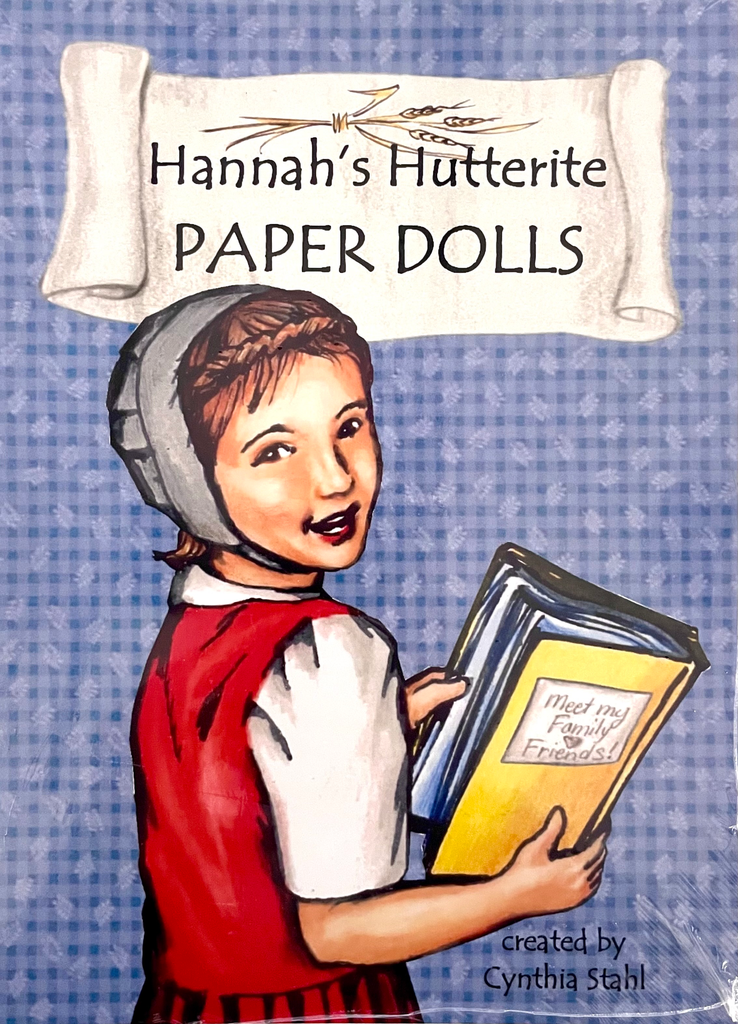 Hannah's Hutterite Paper Dolls