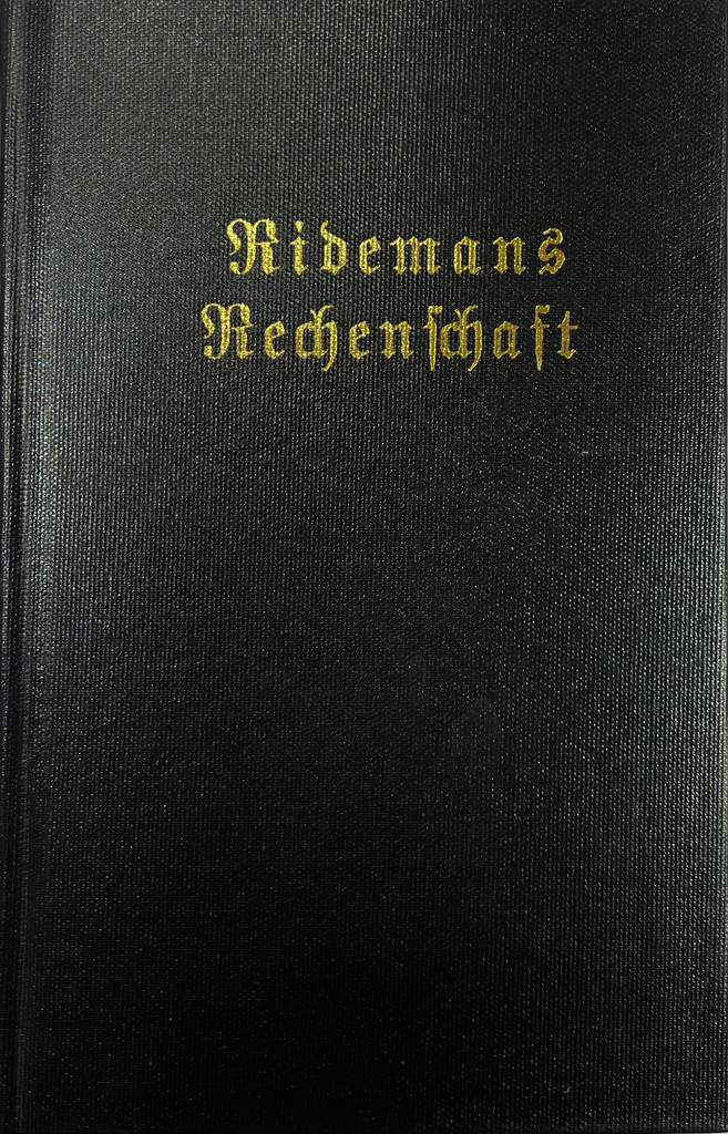Ridemans Rechenschaft