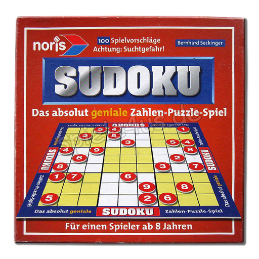 SUDOKU - für einen Spieler: Das absolut geniale Zahlen-Puzzle-Spiel