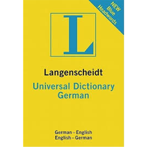 Langenscheidt Universal Dictionary English: German-English